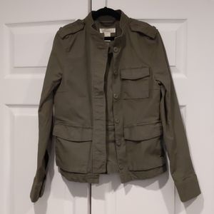 H&M Green Utility Jacket size 4